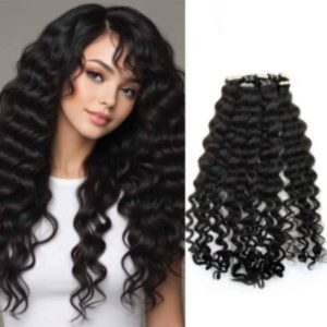 Deep Wavy Black Normal Tape